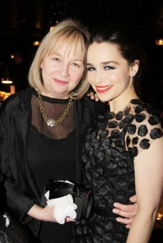 Bennett Clarke's mother, Jennifer Clarke, and his sister Emilia Clarke.